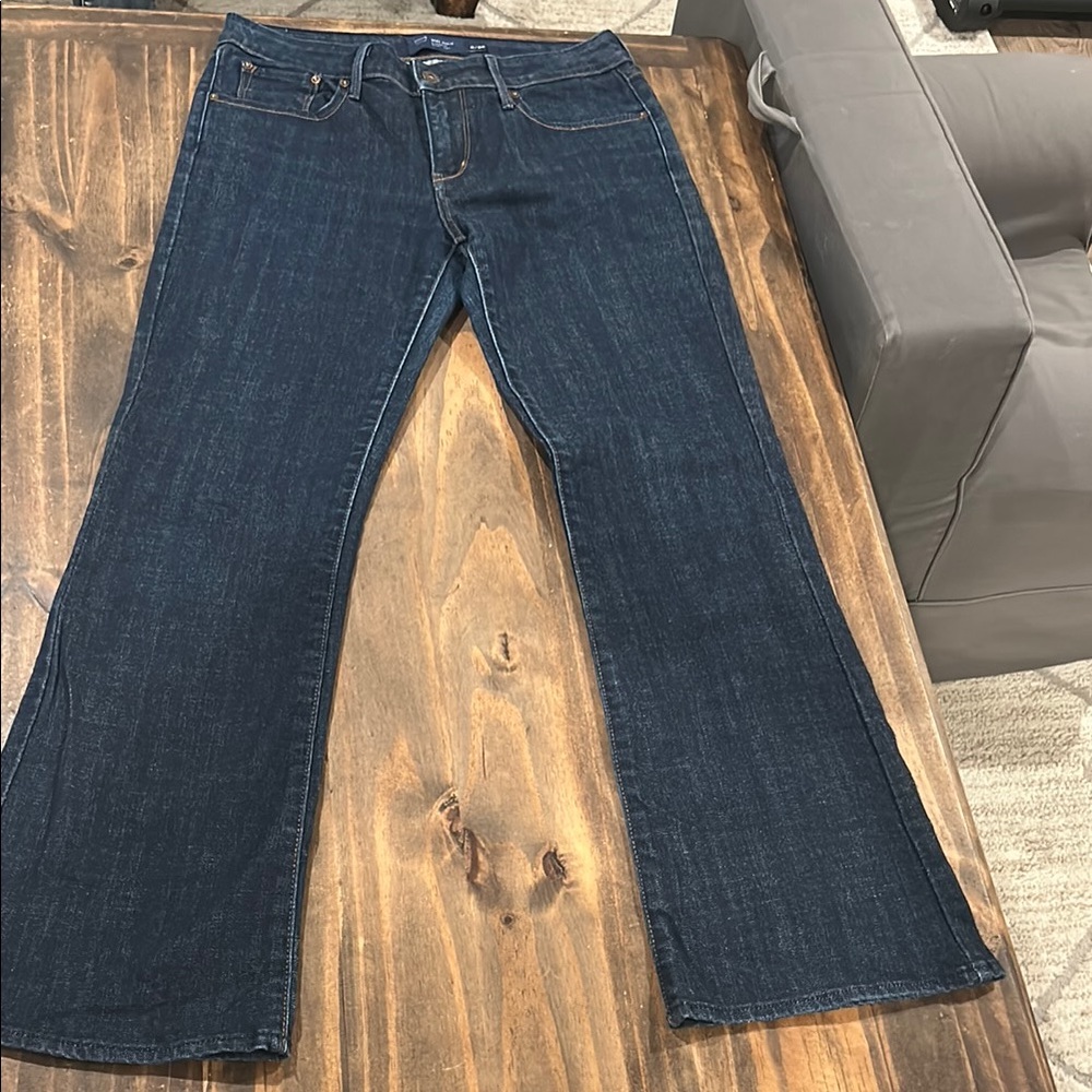 Levi's Dark Blue Flare Jeans
